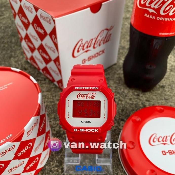 Jual Casio Gshock X Coca Cola DW 5600CC23-4 / DW5600CC23-4 Coke Orinal ...