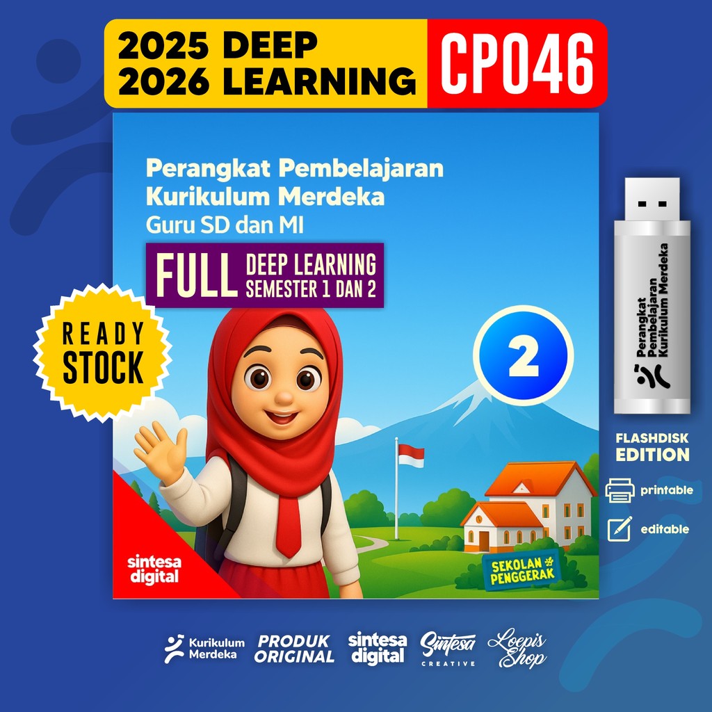 Jual FD RPP MODUL AJAR KURIKULUM MERDEKA DEEP LEARNING SD/MI KELAS 2 ...
