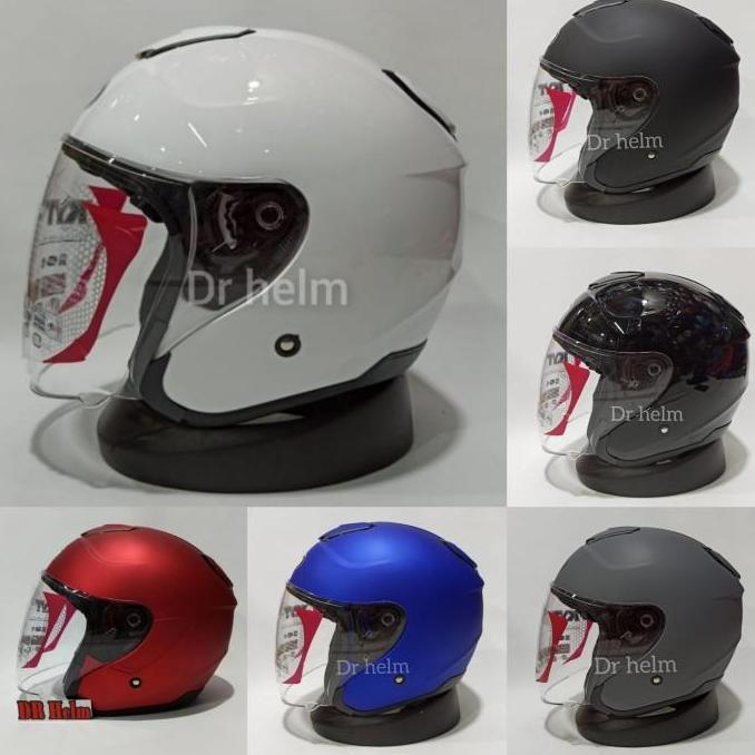 Jual Good- HELM KYT KYOTO R SOLID ORIGINAL | Shopee Indonesia