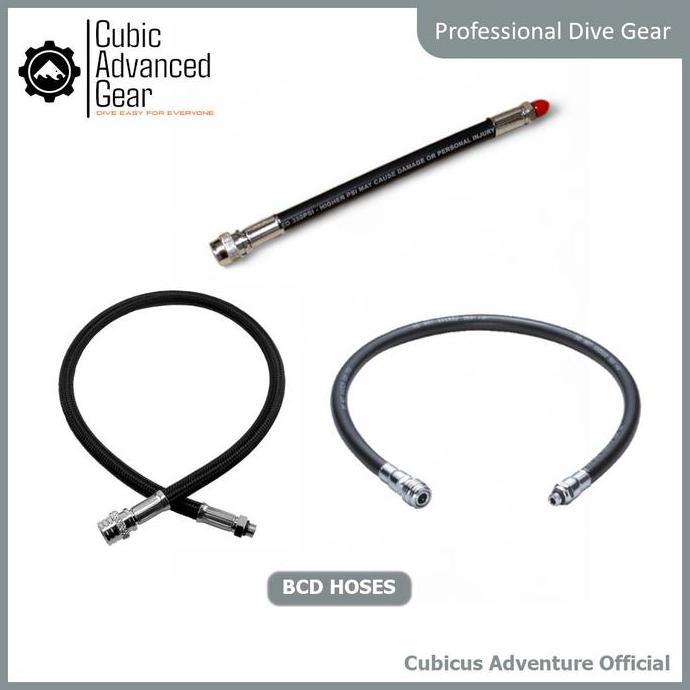Jual NEW BCD Inflator Low Pressure Hose - Replacement for Scuba Diving ...