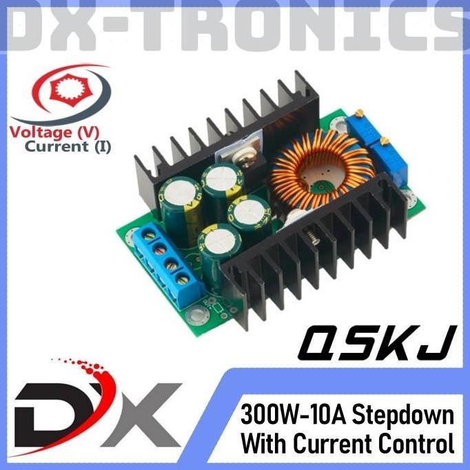 Jual Lightwoll- Dc Step Down 300W Cc Cv Buck Converter High Power Led ...