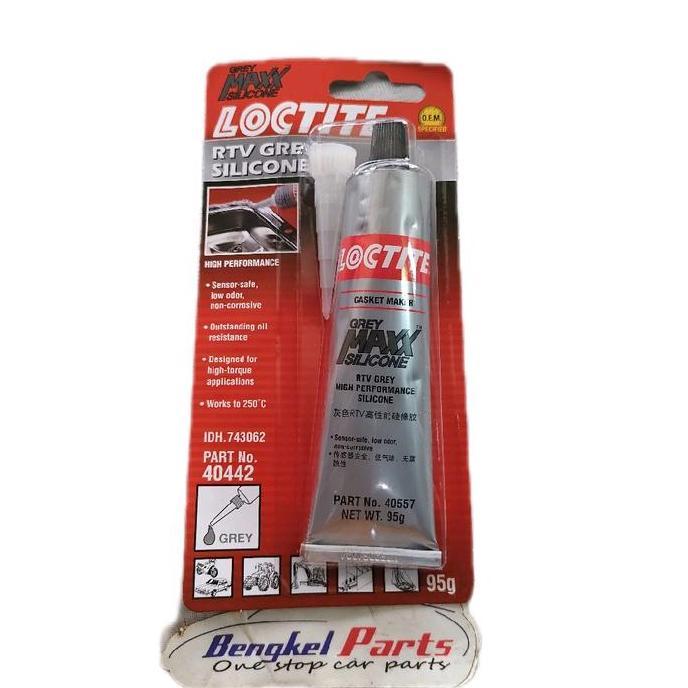 Jual Ready Lem Gasket Loctite RTV Grey Maxx Abu Abu murah | Shopee ...