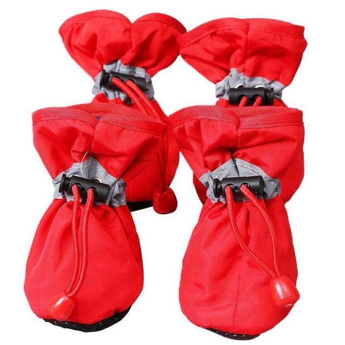 Jual Gogogo- Sepatu Boots Anjing Kucing Cat Dog Tebal Anti Slip Musim ...