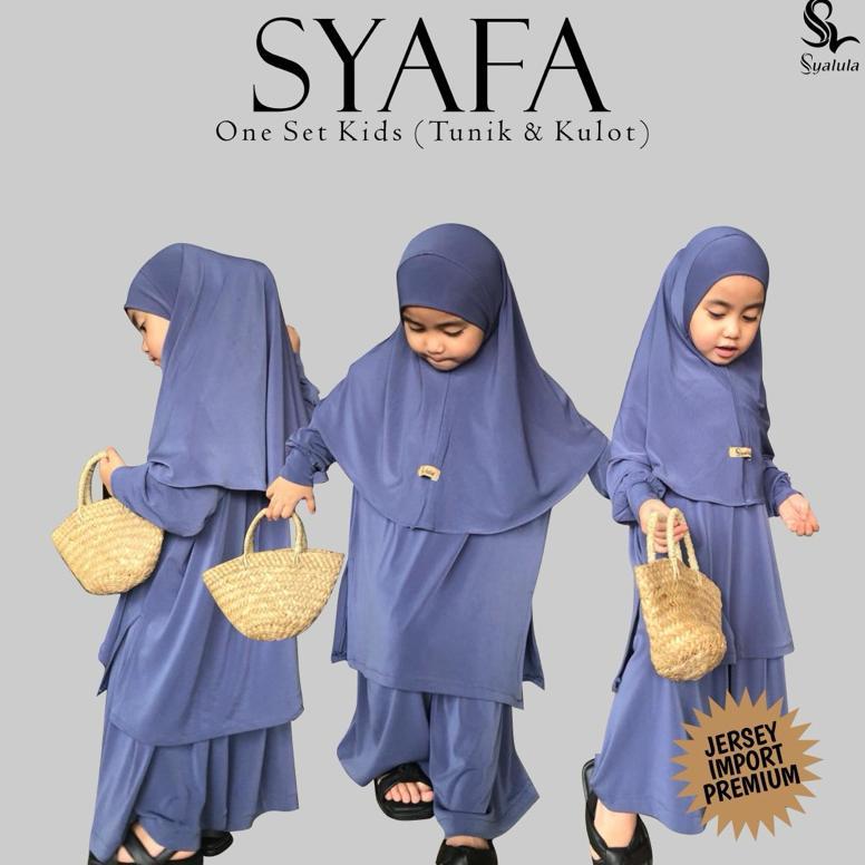 Jual Berkualitas Syafa One Set Kids Jersey Premium By Syalula (Hanya ...