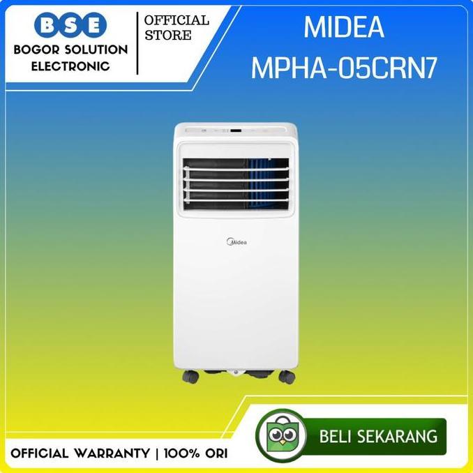 Jual ferlando.olandra - ac portable 0.5pk midea mpha 05crn7 1/2pk ac ...