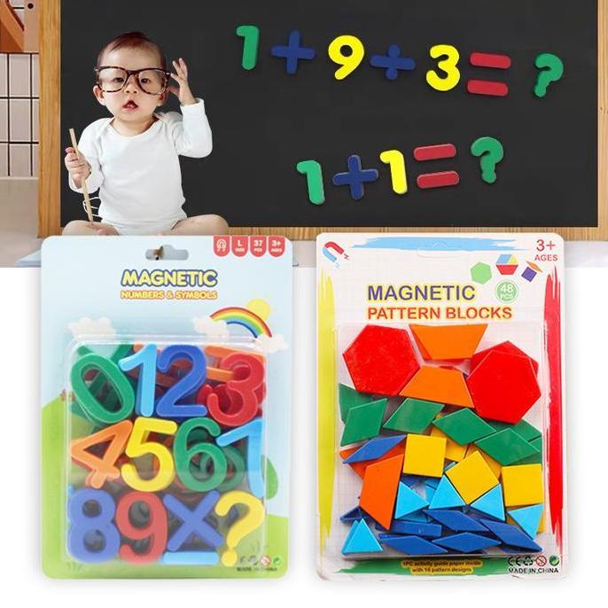 Jual Magnet Kulkas Huruf dan angka Magnet Letters Stiker Angka Stiker ...