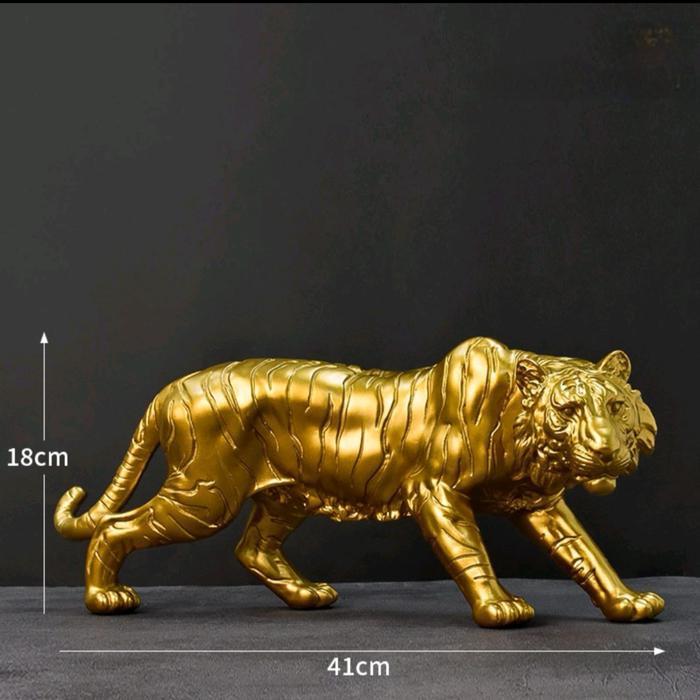 Jual Pajangan Meja Patung Shio Harimau Macan Tutul Leopard American ...