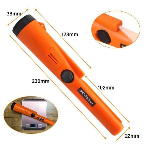 Jual GP pointer GP IP68 Pin Pointer Metal Detector Bawah Air Waterproof ...