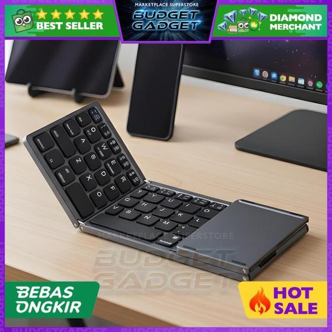 Jual CHESS Optimuz Keyboard Bluetooth Lipat Portable Three Folding ...