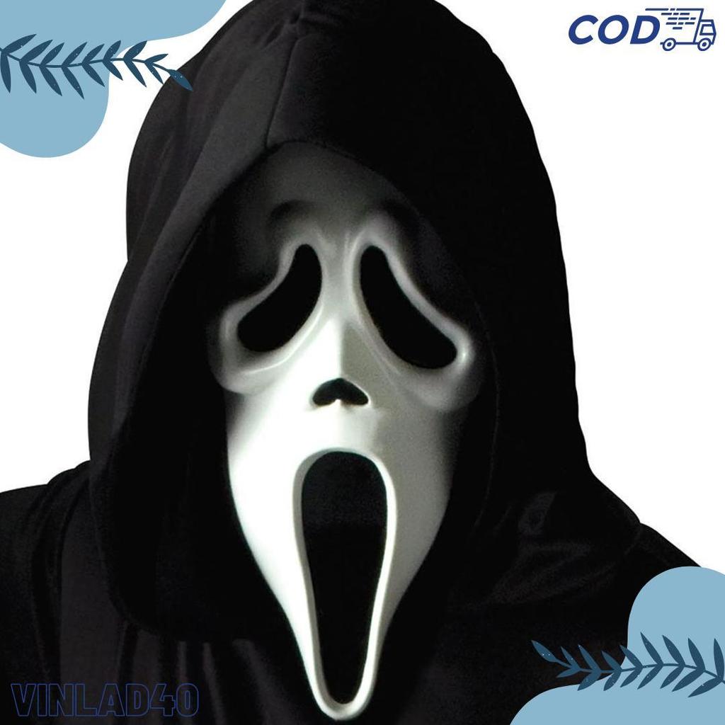 Jual Cod Tosc Topeng The Scream Centipede Halloween Karakter Mask ...