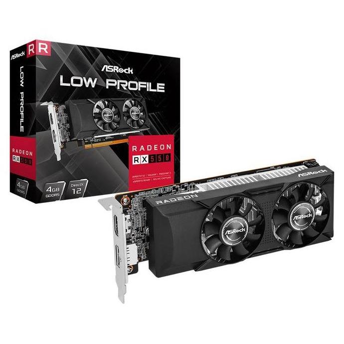 Jual BEBAS ONGKIR - ASROCK RADEON RX 550 4GB DDR5 LP - Low Profile ...