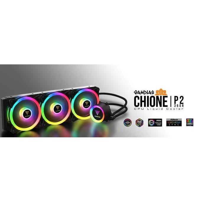 Jual NEW GAMDIAS CHIONE P2-360R AIO LIQUID COOLER CPU 360MM RADIATOR ...