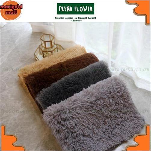 Jual GROSIR KARPET BULU RASFUR anti slip tebal murah 60x170 cm alas ...