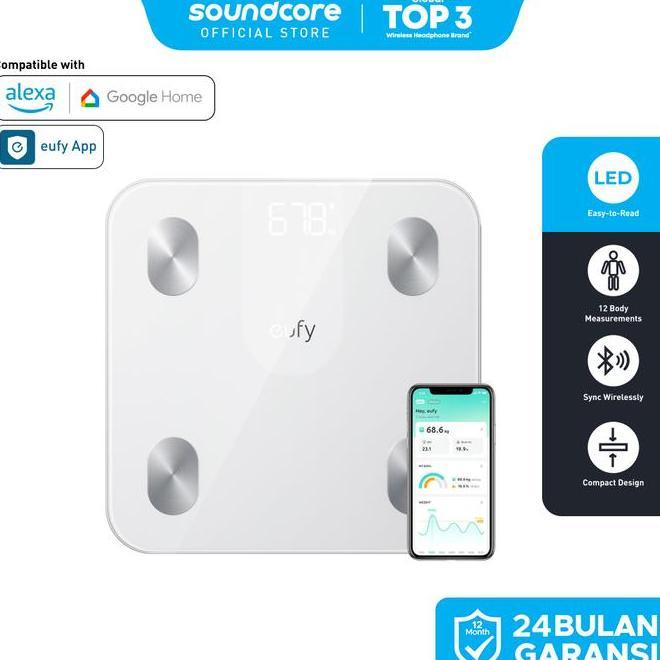 Jual Eufy Wehing Scales For Body Weht Dital Bathroom Scales With ...