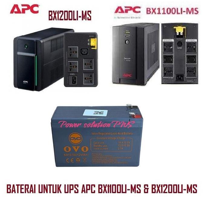 Jual RBC2 RBC17 RBC110 Battery Competible for UPS APC. Baterai 12V 9Ah ...