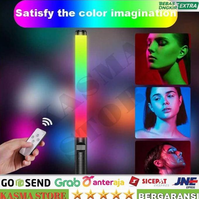 Jual NARA Lampu Tongkat Lalu lintas Senter Fill Light Stick RGBW ...