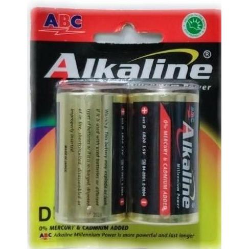 Jual Baterai Abc Alkaline Type D / Battery Alkaline Abc Lr20 Size D ...