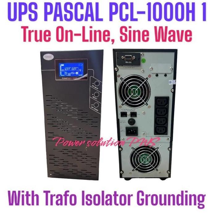 Jual Ups Pascal PCL 1000 H 1 1KVA / 800W / PCL-1000H1 1000 VA Truly On ...