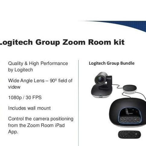 Jual Logitech Group Video Conference Camera Set - Original Garansi ...