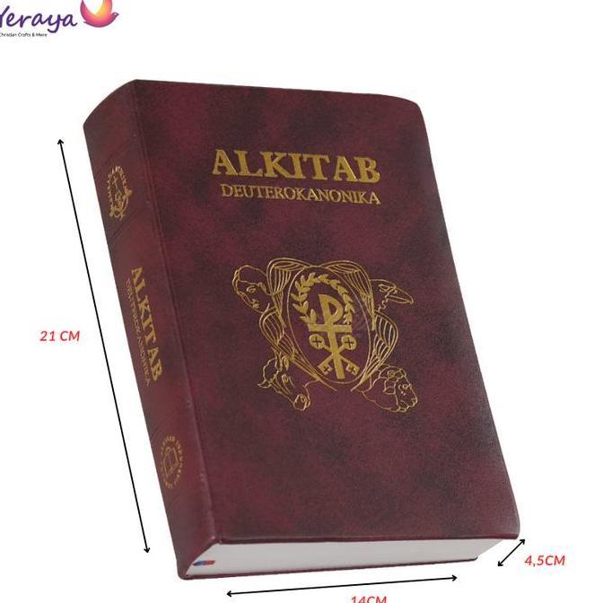 Jual Alkitab Katolik Deuterokanonika XL Edisi Huruf Besar Two Tone Buku ...