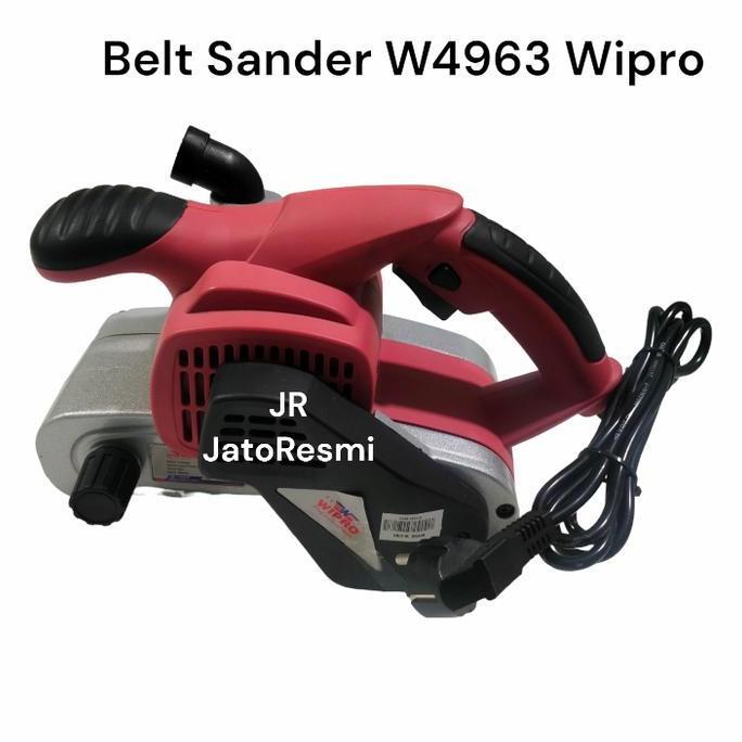 Jual Open DS] Belt Sander W4763 Wipro Mesin Amplas Sabuk 76x533mm 1050W ...
