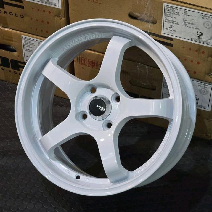 Jual Velg Racing R16 Advan Gt Lebar 7 Pcd 4X100 Velg Racing Ring 16 ...