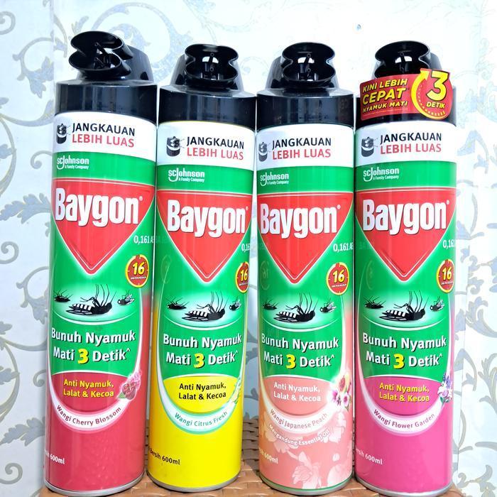 Jual Baygon Aerosol 600ml / baygon 600ml / baygon 600ml allvarian ...