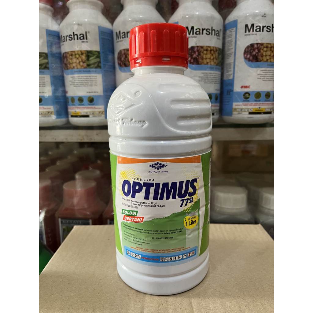 Jual Racun Rumput OPTIMUS 77 SL 1 Liter Herbisida Ampuh Basmi Gulma ...
