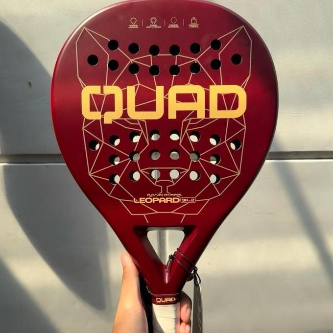 Jual Racket Padel Quad - Leopard | Shopee Indonesia