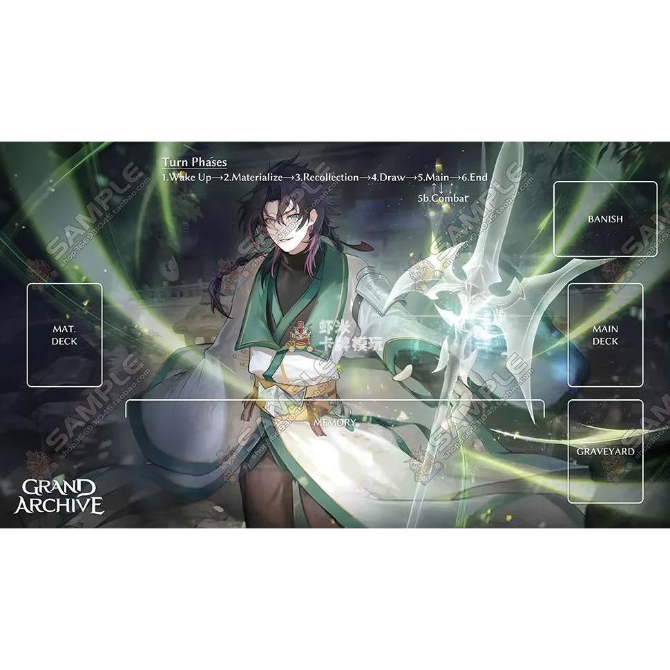 Jual Grand Archive Series 600x350mm Custom Playmat Playsheet