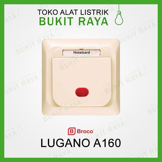 Jual NEW A160 Broco Lugano Saklar Kartu Hotel 1 Arah Key Card Holder ...
