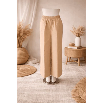 Celana Kulot Wanita Jumbo Katun Stretch Nyaman