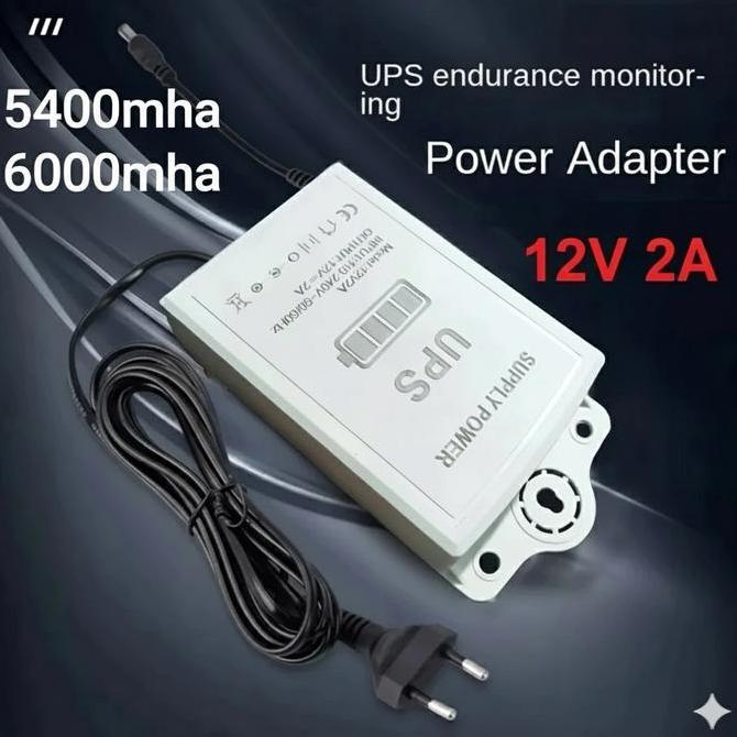 Jual Mini UPS 12V Mini UPS 12V 2A Uninterruptible Continuous Power ...