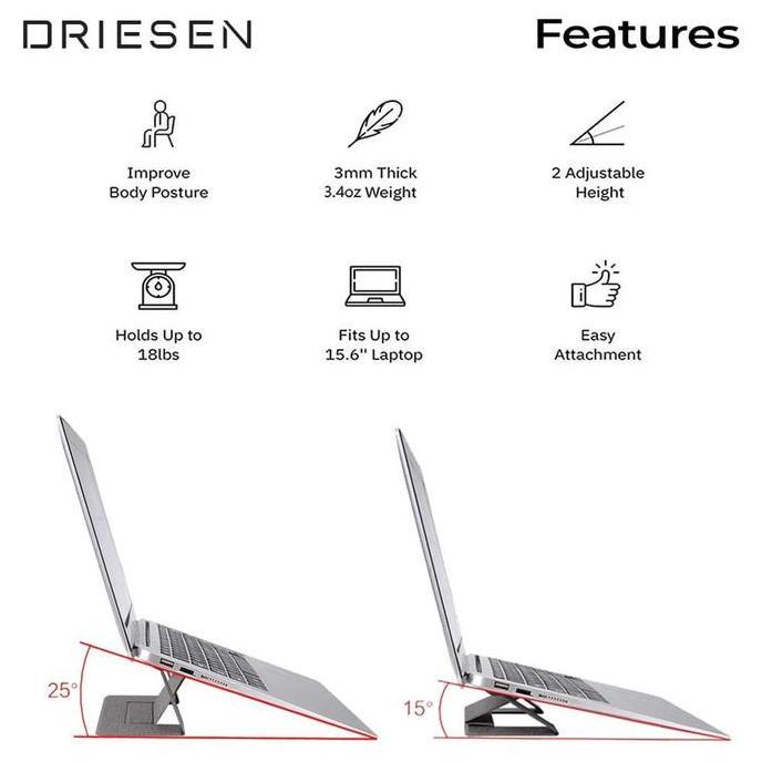 Jual Driesen Adjustable Laptop Stand Invisible Laptop Stand MacBook ...
