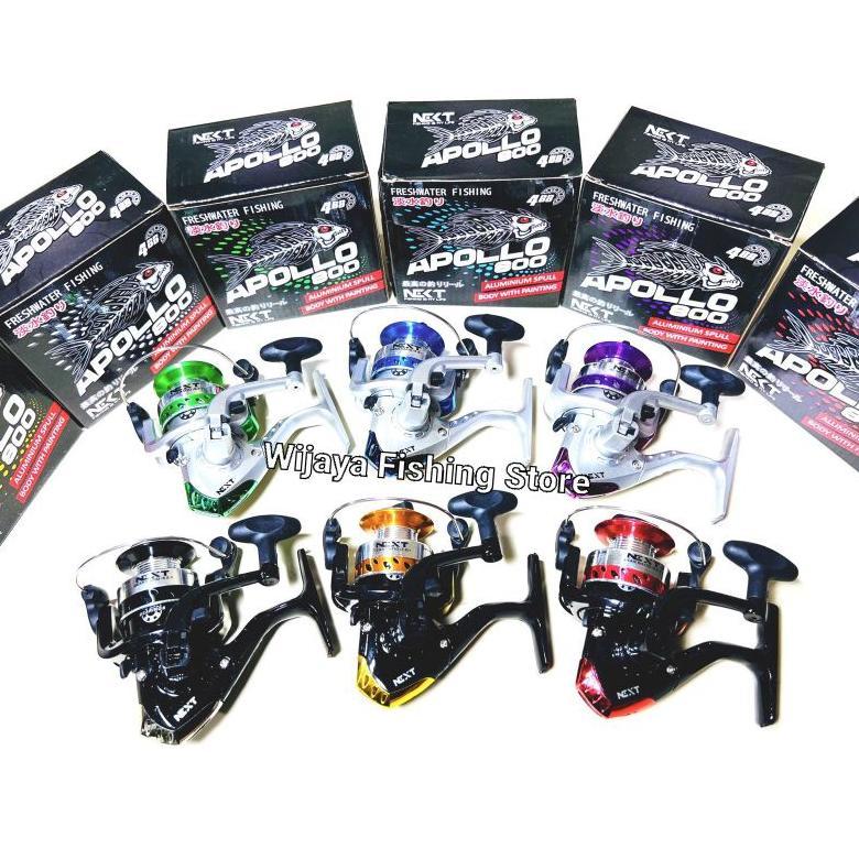 Jual BIG SALE REEL PANCING NEXT APOLLO 800 SPOOL BESI 4 BALL BEARINGS ...