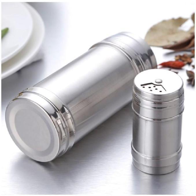 Jual Botol Bumbu Garam Lada Merica - Bulat 3in1 Lubang Seasoning Bottle ...