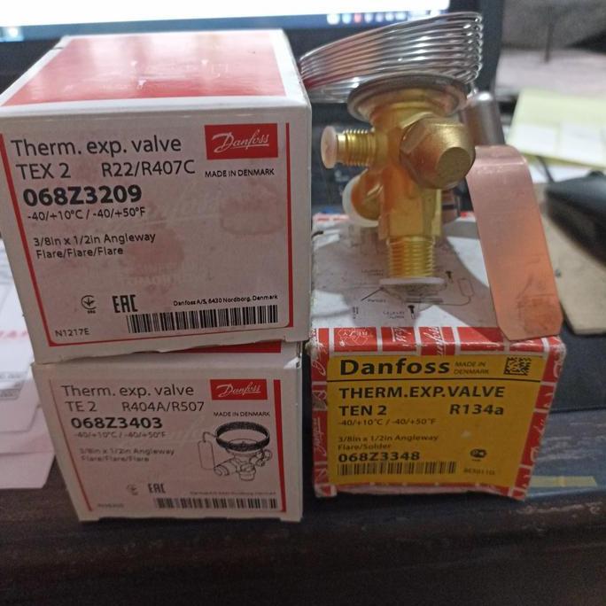 Jual ^^^^^] Thermal expansi Expansion Danfoss T2 TE2 TEN2 TEX2 R22 R134 ...