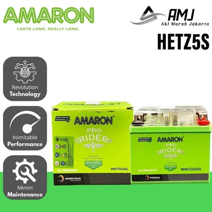 Jual Amaron Aki Motor Yamaha R15 Etz5S / Gtz5S / Ytz5S - 3.5Ah Aki Gel ...