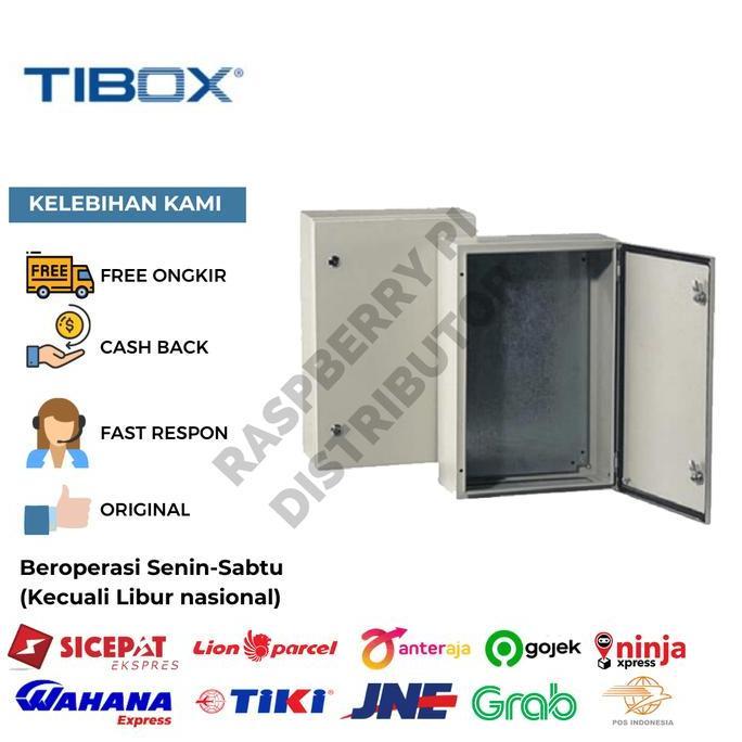 Jual TIBOX SHEET STEEL BOX PANEL BESI SIZE 600X400X250 MM TYPE T-6040/ ...