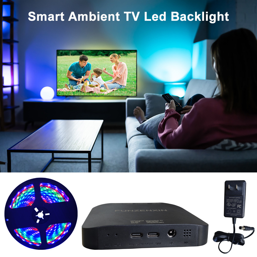 Jual Fancy Leds Ambilight TV Led Backlight Kit Untuk 4K HDMI 2.0 Device ...