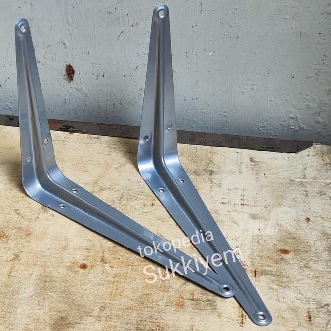 Jual ,,,,,,,] Siku L Brackets Rak Abu-Abu 6 x 8 Inch Matrix | Shopee ...