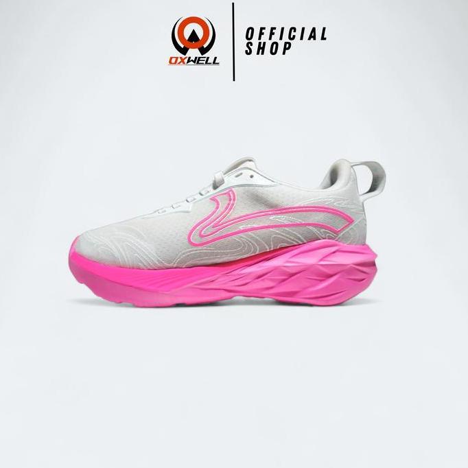 Jual Oxwell Isurus - Sepatu Olahraga Running Wanita Putih Pink | Shopee ...
