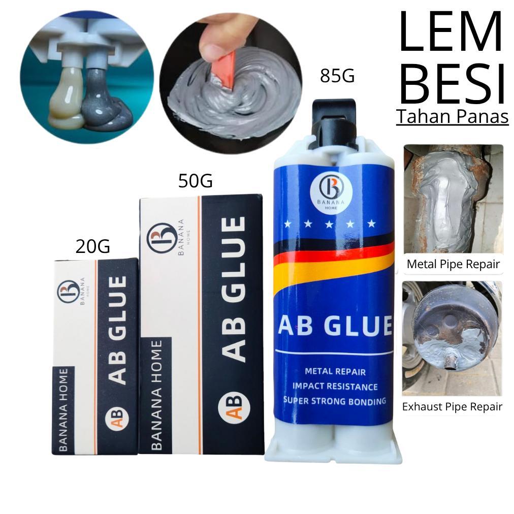 Jual Aventador - Lem Ab Lem Besi Banana 20G-50G Penambal Besi Stell ...