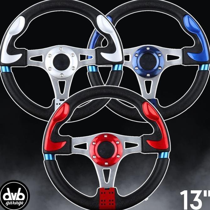Jual Stir Racing 13 Inch Premium - Steering Wheels Setir Steer 13 ...