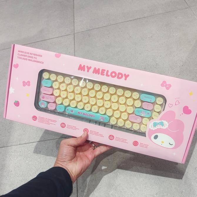 Jual MINISO Fashion Keyboard Wireless SANRIO Characters KUROMI ...