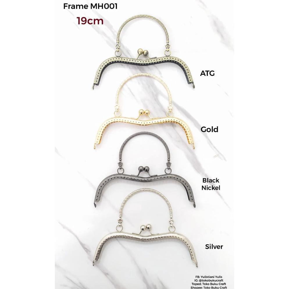 Jual Hot Frame/Behel Tas/Handle Tas M 19Cm (Kode Mh001) | Shopee Indonesia
