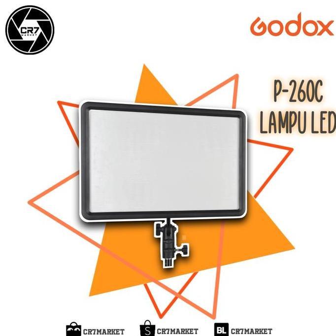 Jual NEW Godox LED P-260C Continuous Video Light | Shopee Indonesia