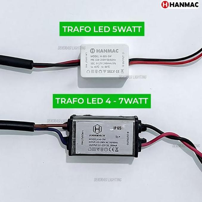 Jual Mata led dan trafo led 5w 7w untuk lampu sorot dinding taman ...