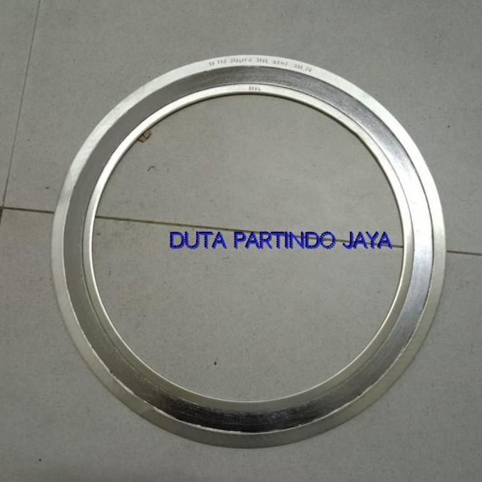 Jual HARGA DISC - Spiral Wound Gasket SWG Stainless SS 316 ANSI 150 20 ...