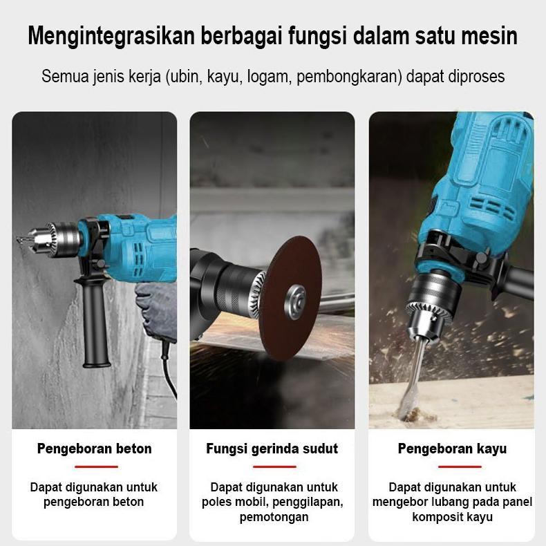 Jual BEST SELLER CHIC BOR DAN GERINDA MESIN BOR LISTRIK GERINDA DAN BOR ...